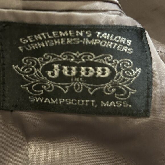 Judd's of Swampscott Men's 38R Brown Ultra Suede Blazer Sport Coat Jacket - Picture 3 of 5